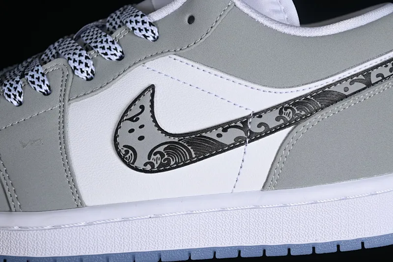 All Categories Air Jordan Jordan Series Basketball Shoes Air Jordan 1 Low Air Jordan 1 Low AJ1 Joe 1 Wolf Gray Low-top Cultural Leisure Sports Shoes DC0774-105